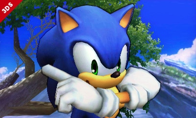 Sonic in SSB 3DS