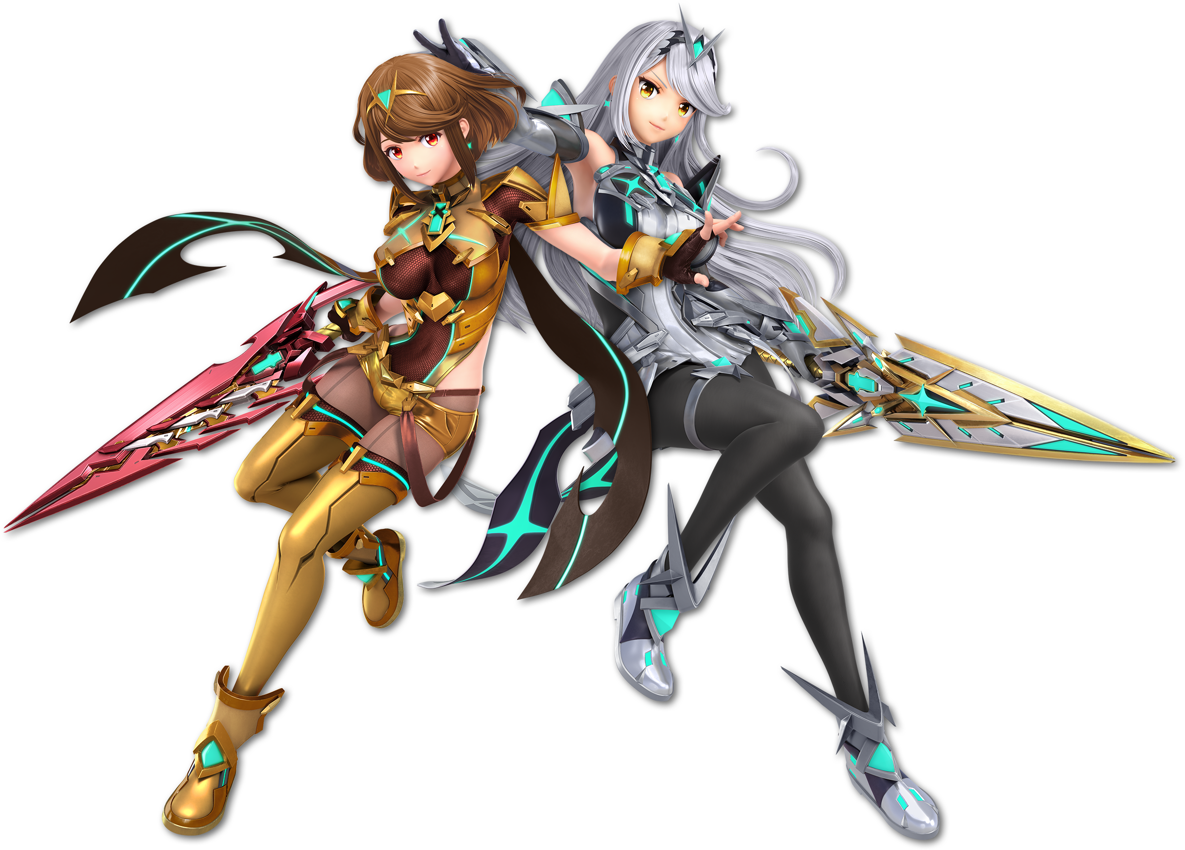 amiibo3点　スマブラ　ホムラ　ヒカリ　ルキナ　シュルク amiibo ダブルセット［ホムラ／ヒカリ］（大乱闘スマッシュ