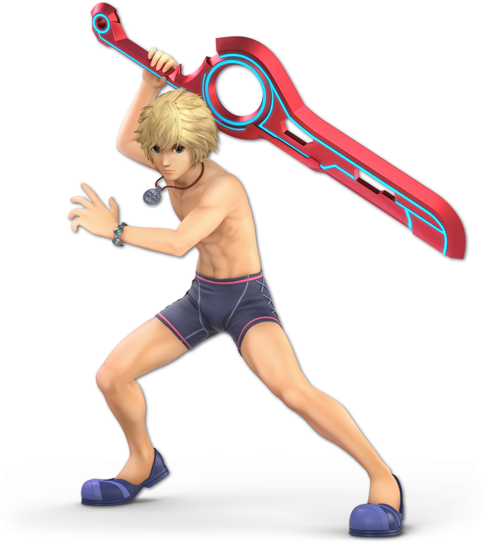 Shulk should have been classified as too lewd for Smash, lol. 