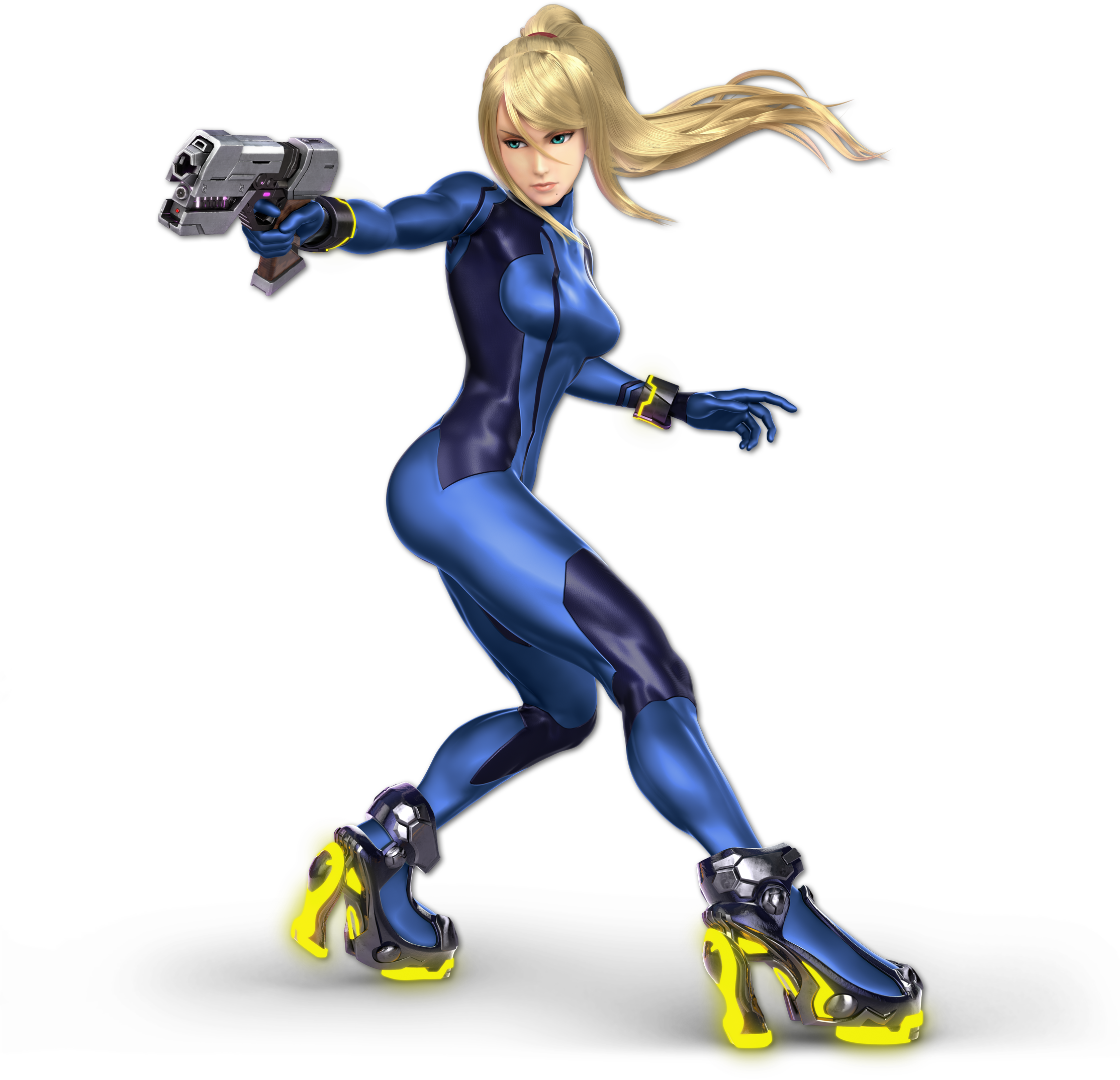 Zero Suit Samus from the Smashbros site