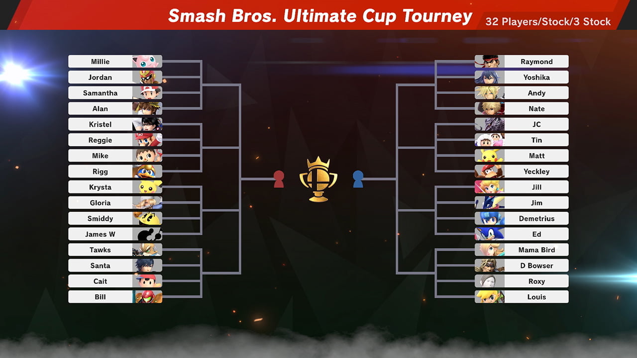 online smash bros tournament