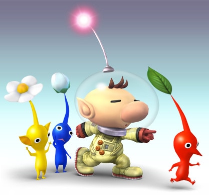 Pikmin und Olimar