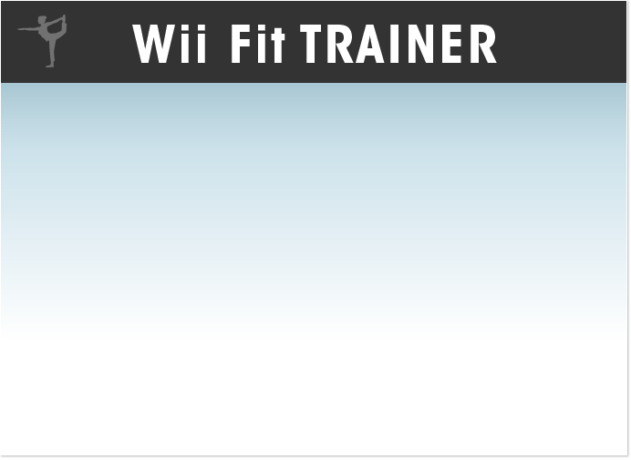 Wii Fit TRAINER