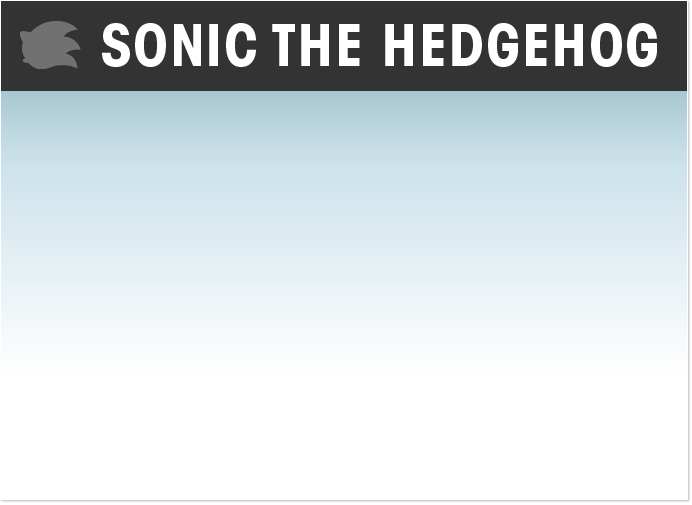 Sonic the Hedgehog