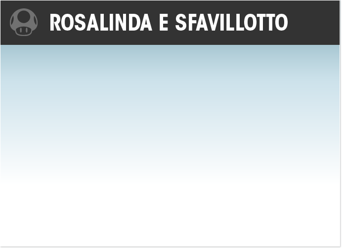 Rosalinda e Sfavillotto