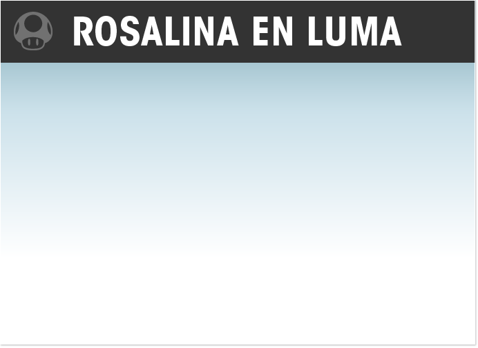 Rosalina en Luma