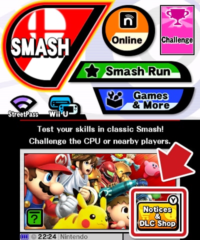 super smash brothers for 3ds