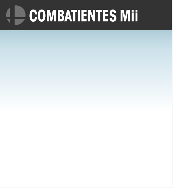 Combatientes Mii