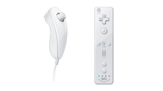 CONSOLA NINTENDO WII BLANCA+MANDO+NUNCHUCK+CABLES (14)