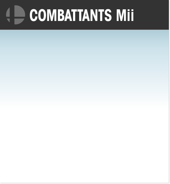 Combattants Mii