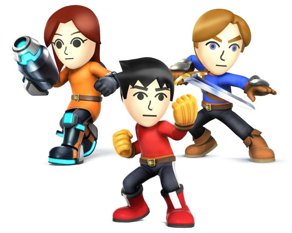 Super Smash Bros For Nintendo 3ds Wii U Mii Fighter