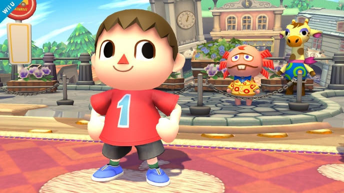 3DS レッド スマブラ おいでよ動物の森 どうぶつの森】音楽 スマブラSPバージョン Animal Crossing for