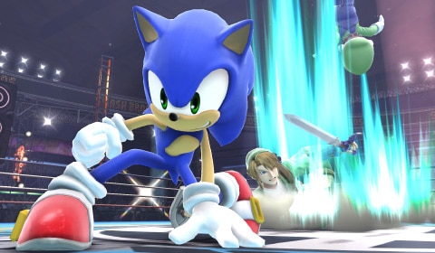 Super Smash Bros. para a Nintendo 3DS e a Wii U: Sonic the Hedgehog
