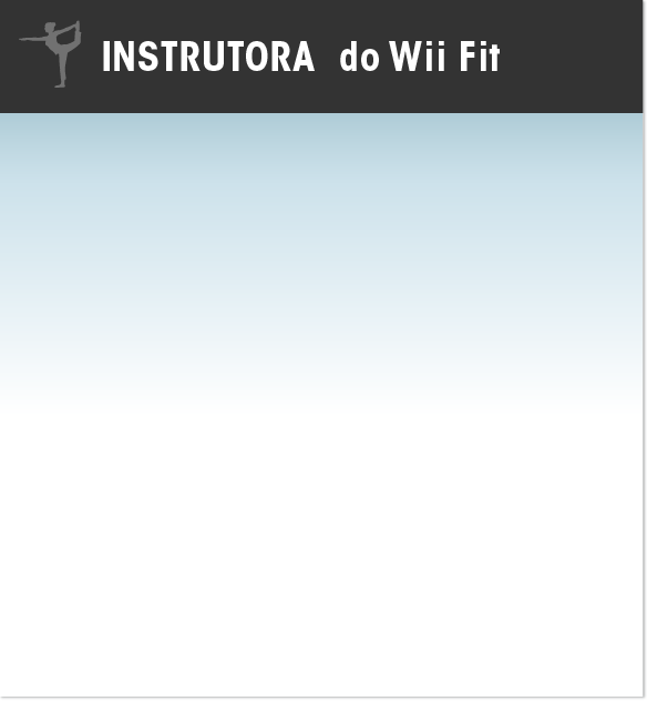Instrutora do Wii Fit