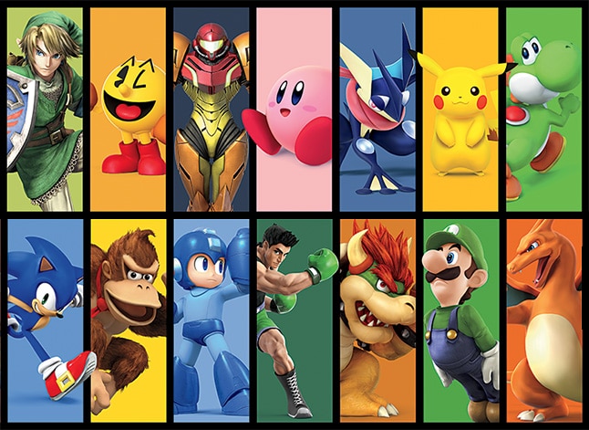 super smash bros 3ds