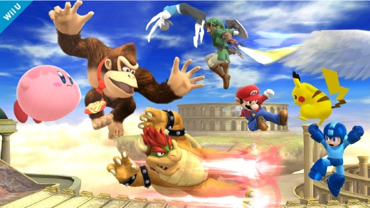 smash wii u online