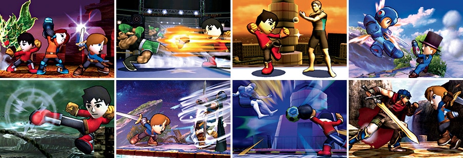 Mii Fighters screenshots